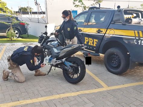 Prf Na Paraíba Recupera Motocicleta Roubada E Adquirida Em Site De