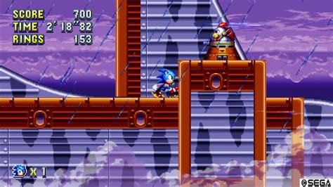 Sonic Mania Flying Battery Zone Act 2 High Speeds Youtube