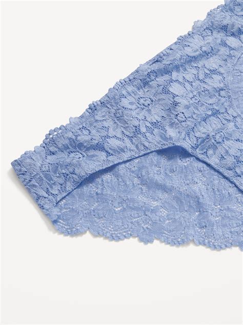 Mid Rise Lace Bikini Underwear Old Navy