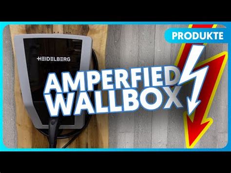 Heidelberg Amperfied Wallbox Connect Home Bis Kw Mit Typ