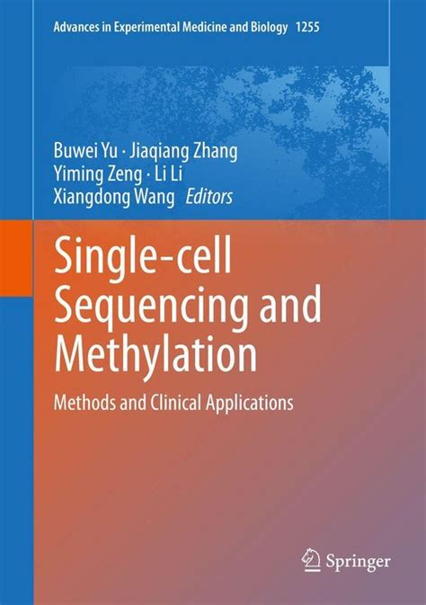 Advances In Experimental Medicine And Biology 1255 Single Cell