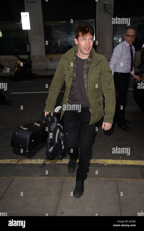 James Blunt Arrives At Bbc Radio 2 Featuring James Blunt Where London