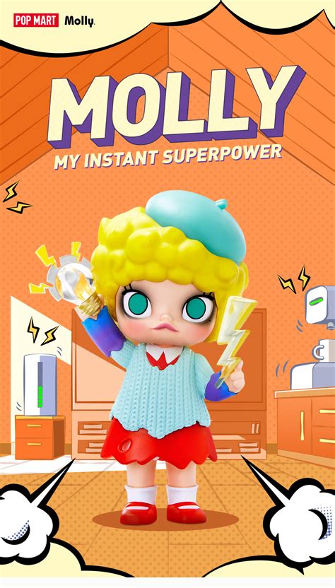 Molly My Instant Superpower Series Figures Pop Mart Thailand