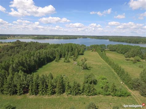 działka nad jeziorem z włsną linią brzegową Pasym Sprzedajemy pl