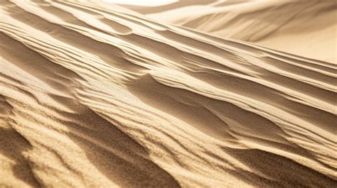 Desert Sands Texture Sand Dunes Close Up Patterns In Sand Nature