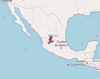 El Arenal Map Mexico Latitude & Longitude: Free Maps