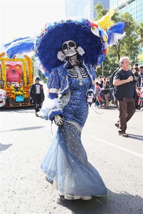 Cosplay M Xico En Disfraz Dia De Muertos Dia De Los Muertos