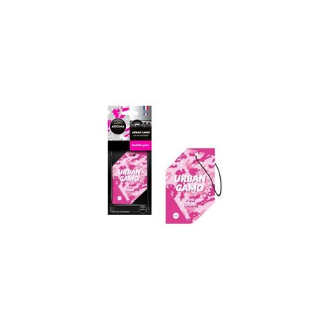 Картонный ароматизатор AROMA CAR URBAN CAMO Pink Splash 83167 ...