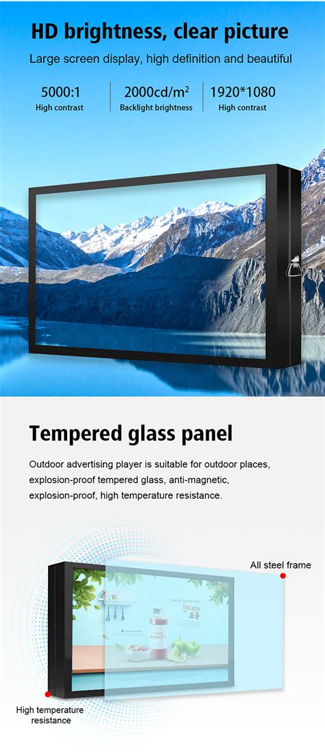 Outdoor Digital Displays High Brightness