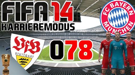 FIFA 14 Karrieremodus 078 VFB Stuttgart Pokal VF Deutsch HD