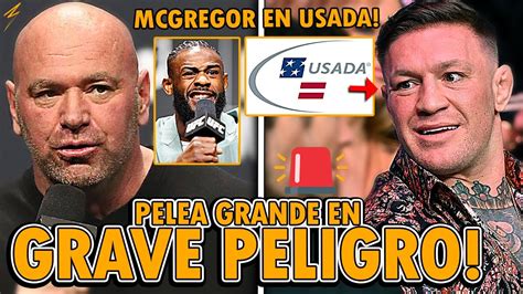 Ufc Y Dana White En Problemas Con Sterling Conor Mcgregor Entra En