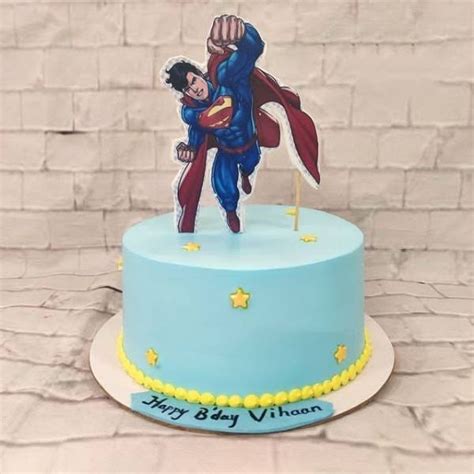 Superman Theme Cake - Kekmart