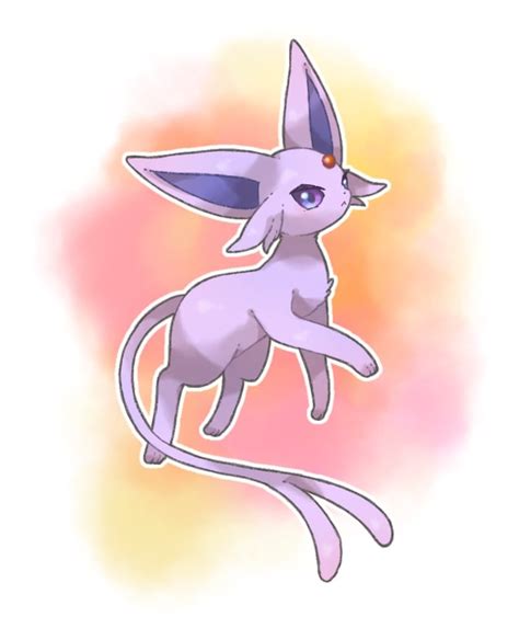 Espeon Pokemon Drawn By Towaclonea Danbooru