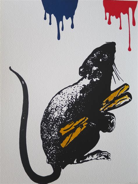 Rat N°5 By Blek Le Rat 2019 Print Artsper 521435