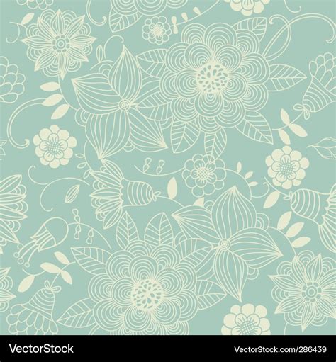 Floral texture Royalty Free Vector Image - VectorStock