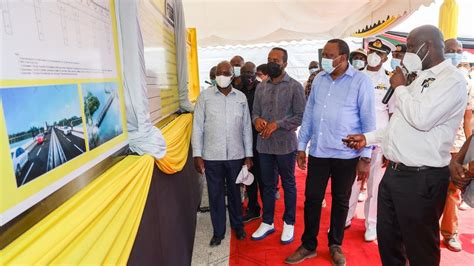 President Uhuru Commissions The Construction Of The Kshs Billion