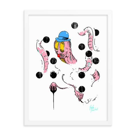 Mischief Glossy Poster (framed) - u m a m i