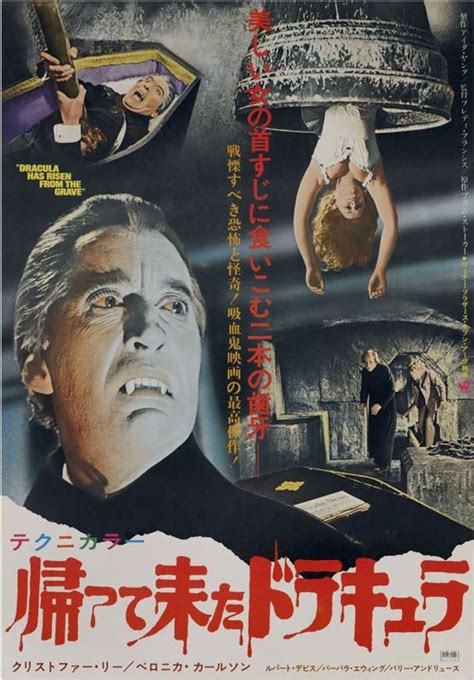 Vintage Japanese Dracula Has Risen From the Grave Movie Poster Print A3/A4 - Etsy