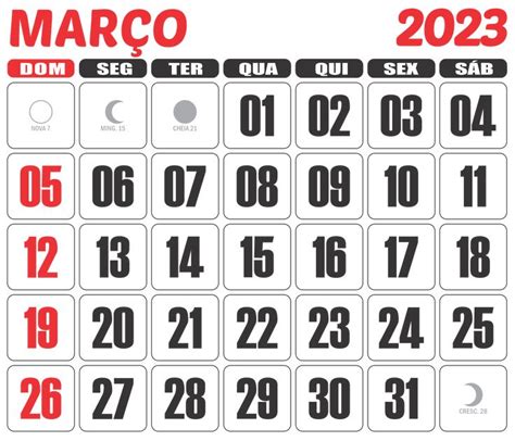 Calendário 2023 Março Imagem Legal Calendário De Fevereiro