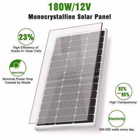 Especificaciones Panel Solar 180w Beneficios Y Consultas Placas Solares