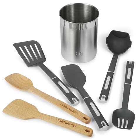 Calphalon Nylon Utensils 7 Piece Mixed Utensil Set & Reviews | Wayfair