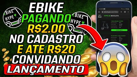 🔥nova Plataforma Pagando R2 No Cadastro E R20 De Convite 💰 Ebike Youtube