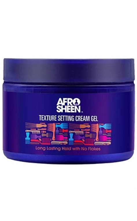 Afro Sheen Box1 Texture Setting Cream Gel12oz Afro Sheen Brands Starting With A Hair