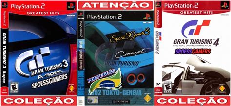 Gran Turismo Carros Ps Cole O Dvds Patch Portugu S Mercadolivre