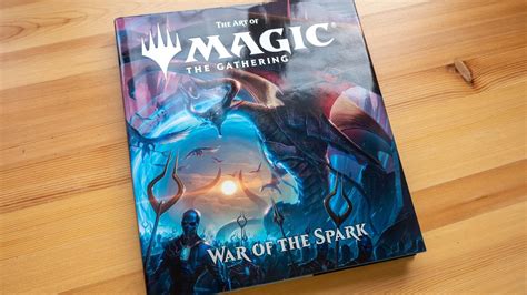 Book Flip The Art Of Magic The Gathering War Of The Spark YouTube