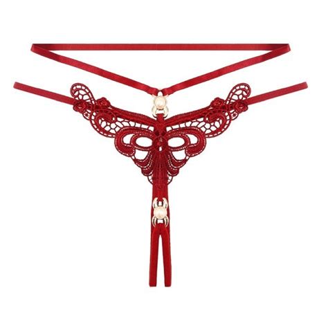 Jual G STRING SEXY HOT LOW WAIST OPEN TALI SILANG HOLLOW CELANA DALAM C PRODUK KUALITAS