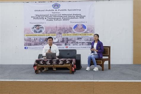 Himapublik Unitri Gelar Diskusi Publik Dan Publik Speaking