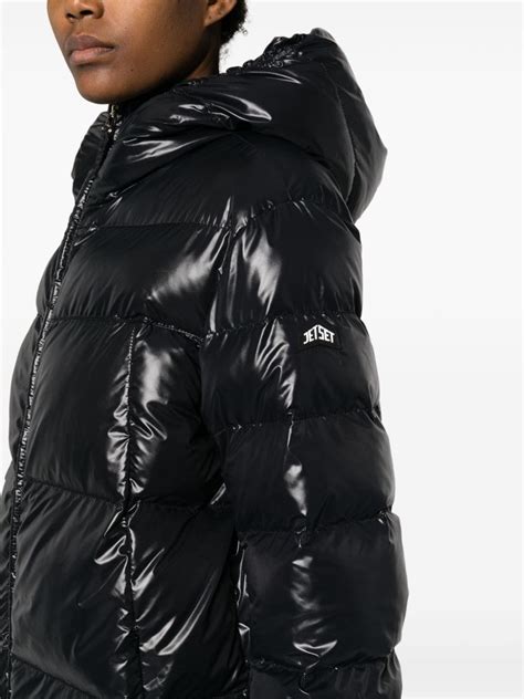 Black Emporio Armani Ea Shiny Puffer Jacket Jd Sports