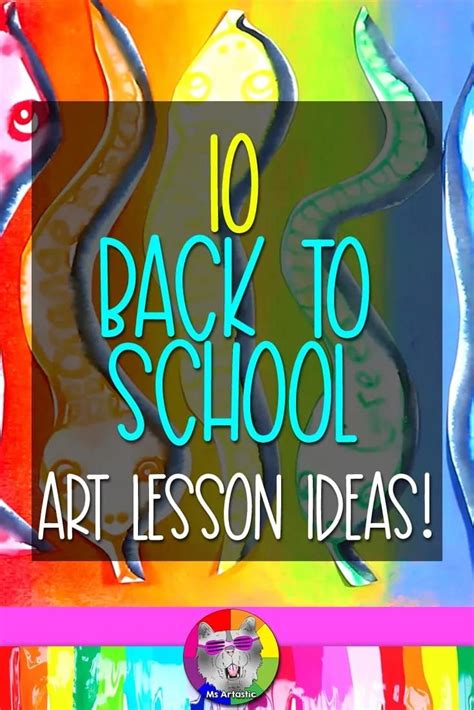 10 back to school art projects and activities for kids for your art ...