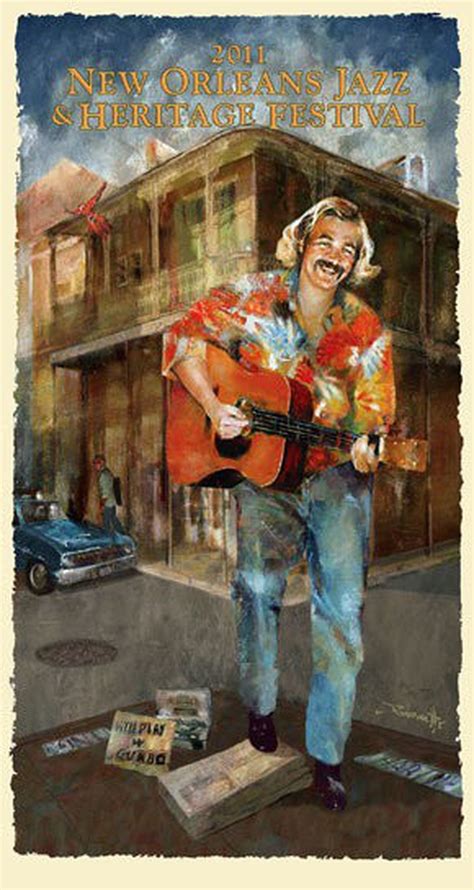 Jimmy Buffett Is Star Of 2011 Jazz Fest Poster