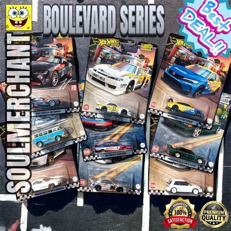 Jual Hot Wheels Premium Boulevard Lb Sihouette Nissan Silvia Mercedes Porsche Honda Civic Accord