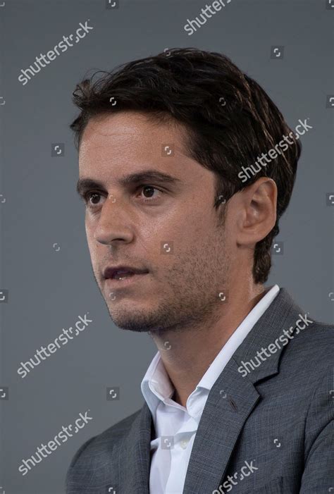 Gabriel Attal During Regional Meeting List Editorial Stock Photo ...