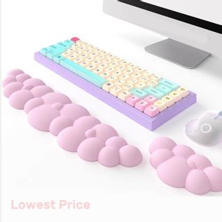 Cloud Keyboard Wrist Pad with Soft Leather Material Memory Foam ...