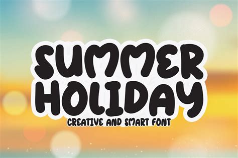 Summer Holiday Free Font