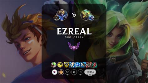 Ezreal Adc Vs Zeri Kr Master Patch Youtube