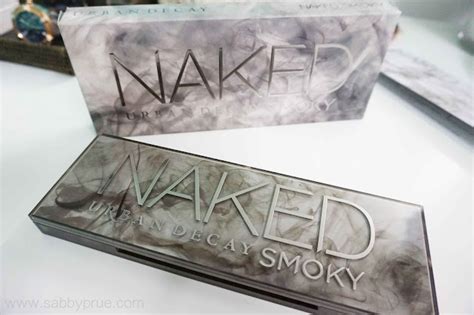 Beauty Review Urban Decay Naked Smoky Eyeshadow Palette Sabby