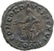 Denarius Marcus Aurelius Concord Avg Tr P Xvi Cos Iii Concordia And