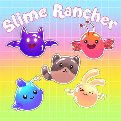 Slime Rancher 2, Slime And Squishy, Gaming Tips, Kawaii, New Sticker ...