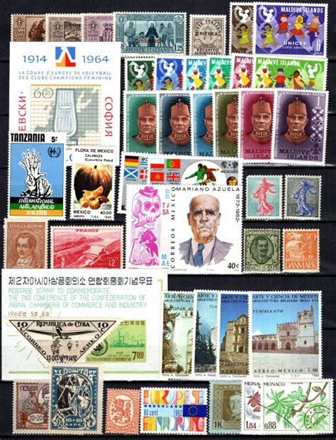 Worldwide Lot Mint Never Hinged X8821 Worldwide Other Stamp