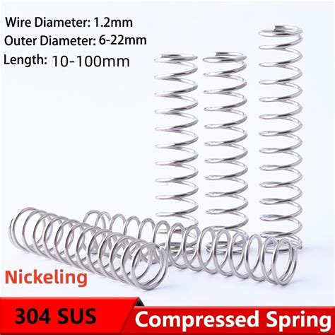 Stainless Steel Damping Pressure Sus Stainless Steel Return Spring