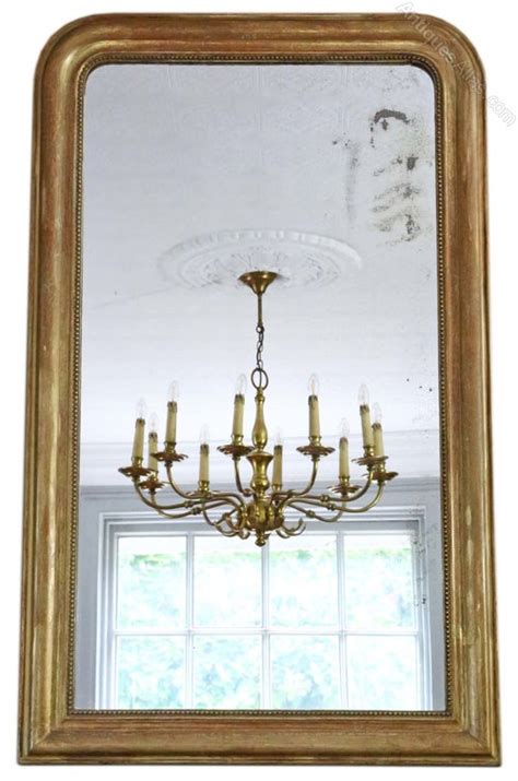 Antiques Atlas Antique Gilt Overmantle Wall Mirror