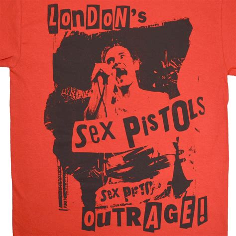 SEX PISTOLS London s Outrage Tシャツ TRADMODE