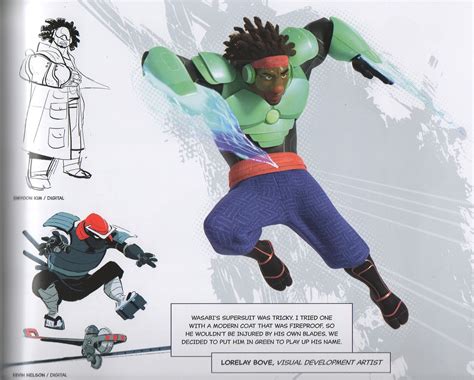 Big Hero Wasabi Concept Art Big Hero Photo Fanpop