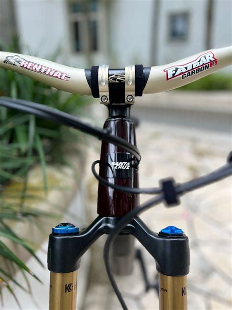 Santa Cruz Nomad 5 (Oxblood), Sports Equipment, Bicycles & Parts ...