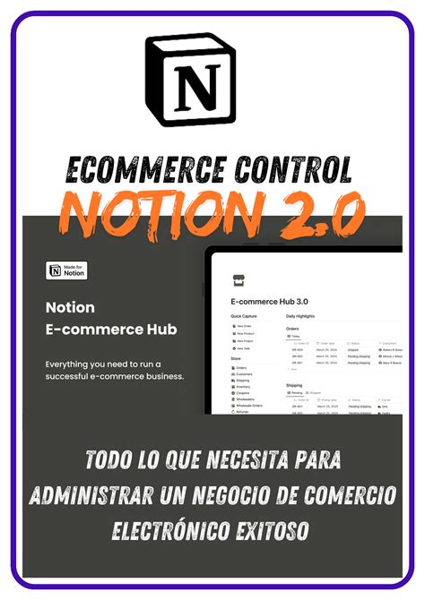 Plantilla Notion Organiza Tu Negocio Ecommerce Duvan Espinosa Hotmart