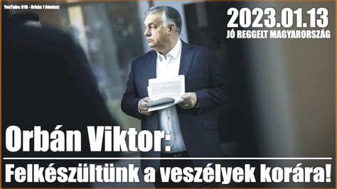 Orbán Viktor Történelmi Csúcson Vannak A Pénzügyi Tartalékaink